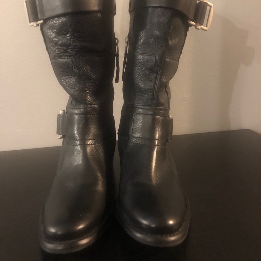 Vera Wang Lavender label Moto style boots size 8 - Picture 4 of 7